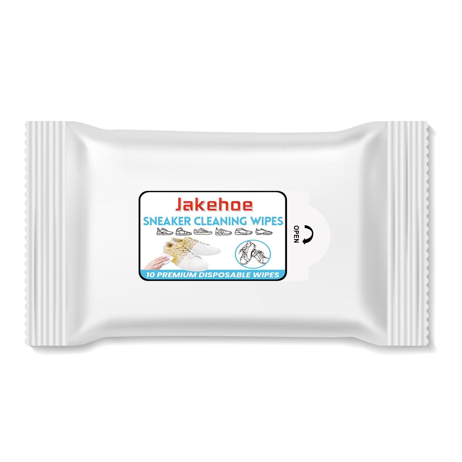 Shoe Wipes, Leather Shoes Sneakers Wallet Leather Sofa Multi-Purpose No-Wash Decontamination Cleaning Wipes - Korvel