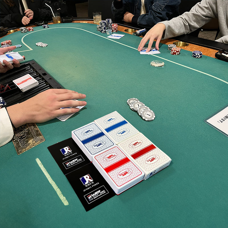 WPT Texas Hold'em Poker Cards. High - grade hard plastic, wholesale, full box, competition - spec, waterproof & anti - fold. - Korvel