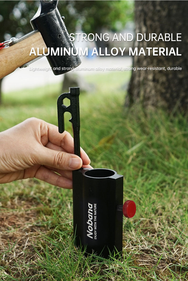 Outdoor Camping Awning Rod Fixer Tent Accessories Bracket Support Rod Fixed Pipe Holder Fishing Umbrella Adjusting Base - Korvel