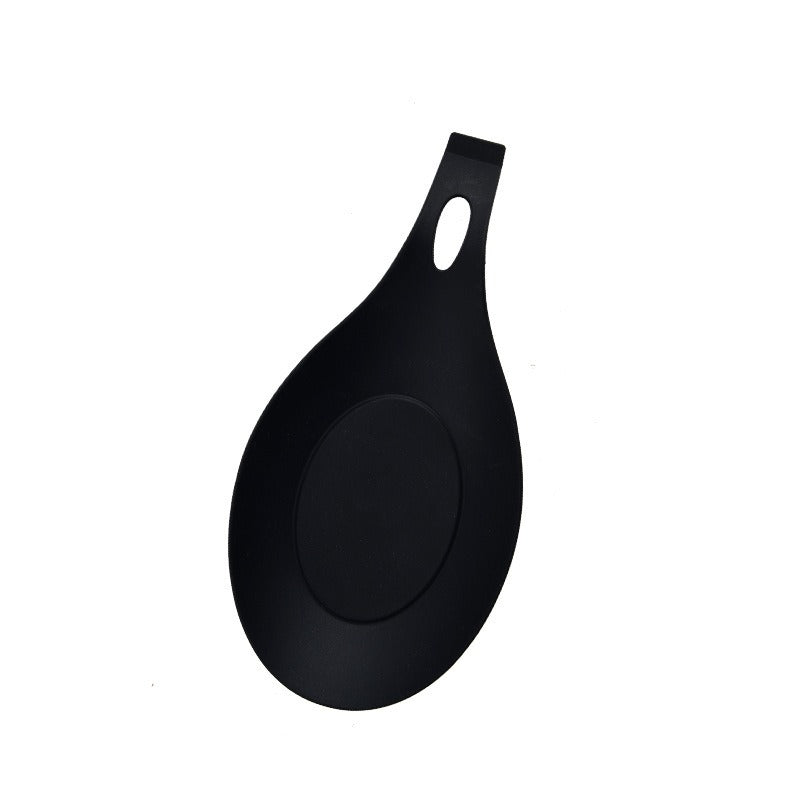Silicone soup spoon mat, spoon holder, shovel change holder, seasoning soy sauce dish mat, storage mat, spoon change holder, spo - Korvel