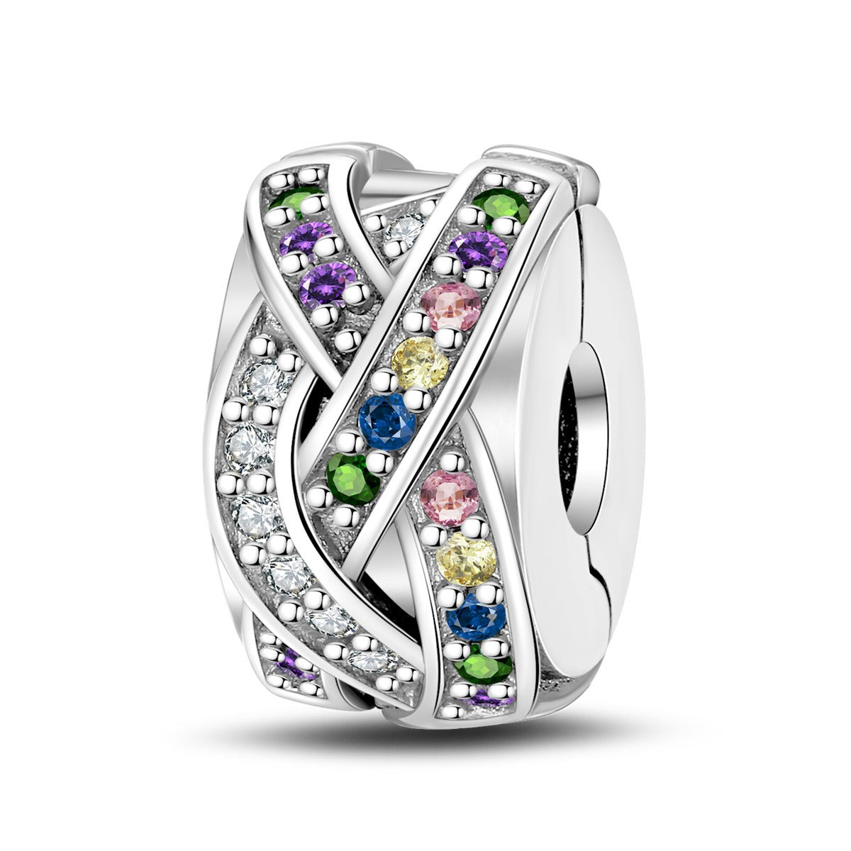 DIY Bead Accessories Safety Colored Stone Butterfly Star Buckle Fixing Clip - Korvel