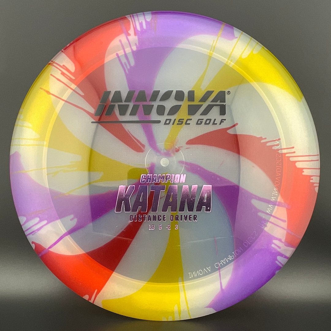 I-Dye Champion Katana Disc Golf Driver