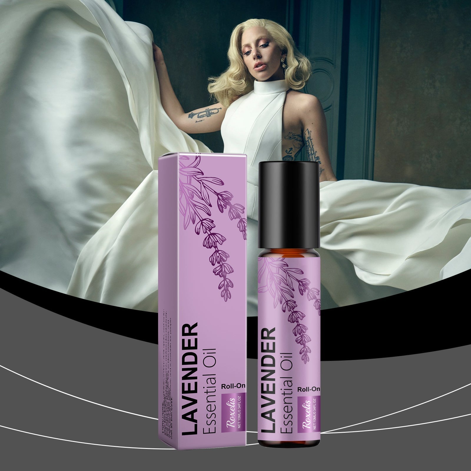 Lavender Ball Perfume Essential Oil Lasting Long Not Easy To Disperse Light Fragrance Lavender Romantic Fresh Ball Essential Oil - Korvel
