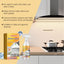 Kitchen Grease Cleaner Kitchen Cookware Cooktop Range Hood Oil And Stain Remover - Korvel