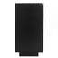 LED Carved Line 3 Door Storage Cabinet,Sideboard Buffet Cabinet With Adjustable Shelf,Large Storage Accent Cabinet - Korvel