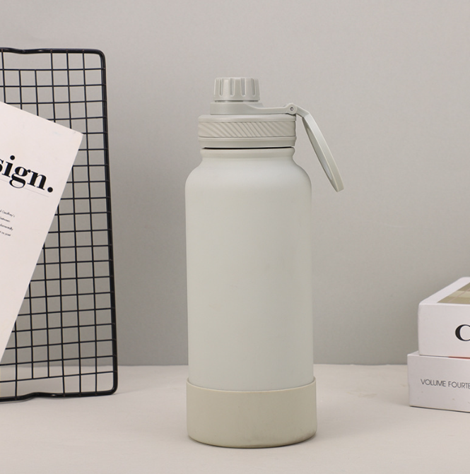 Support de téléphone magnétique et bouteille d'eau en acier inoxydable isolée