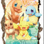 New 3D Pikachu Wall Sticker Pok é mon Wallpaper Self adhesive Cartoon Graffiti Anime Poster Children's Room PVC - Korvel