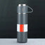 A cup of three-lid thermos cup portable fashion gift box set stainless steel cup - Korvel