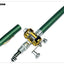 Portable Pocket Telescopic Mini Fishing Rod Pole Pen Shape Folded Fishing Rod With Reel Wheel For Outdoor River Lake Fishing - Korvel