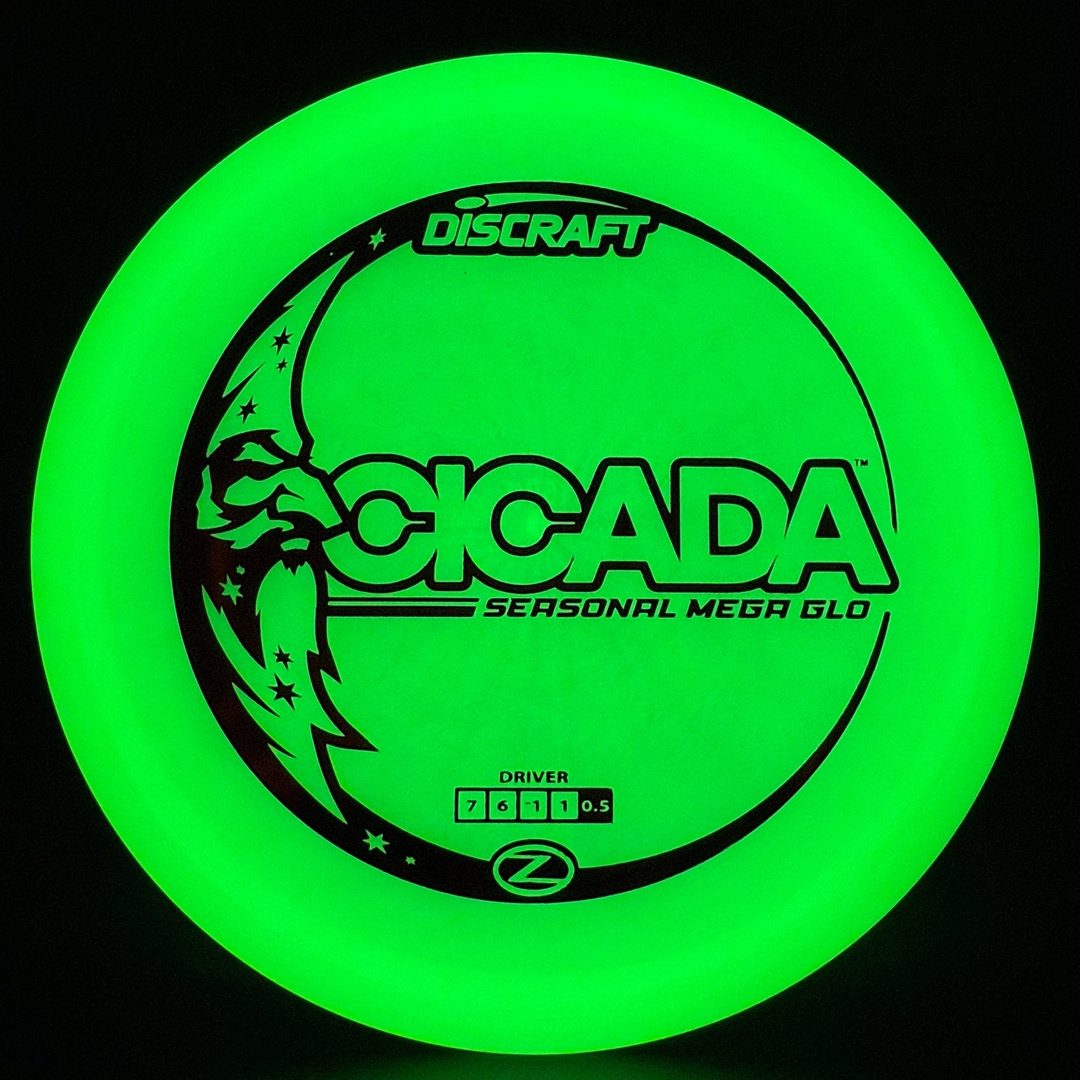 Discraft Mega Glo Cicada - Premium Glow Disc