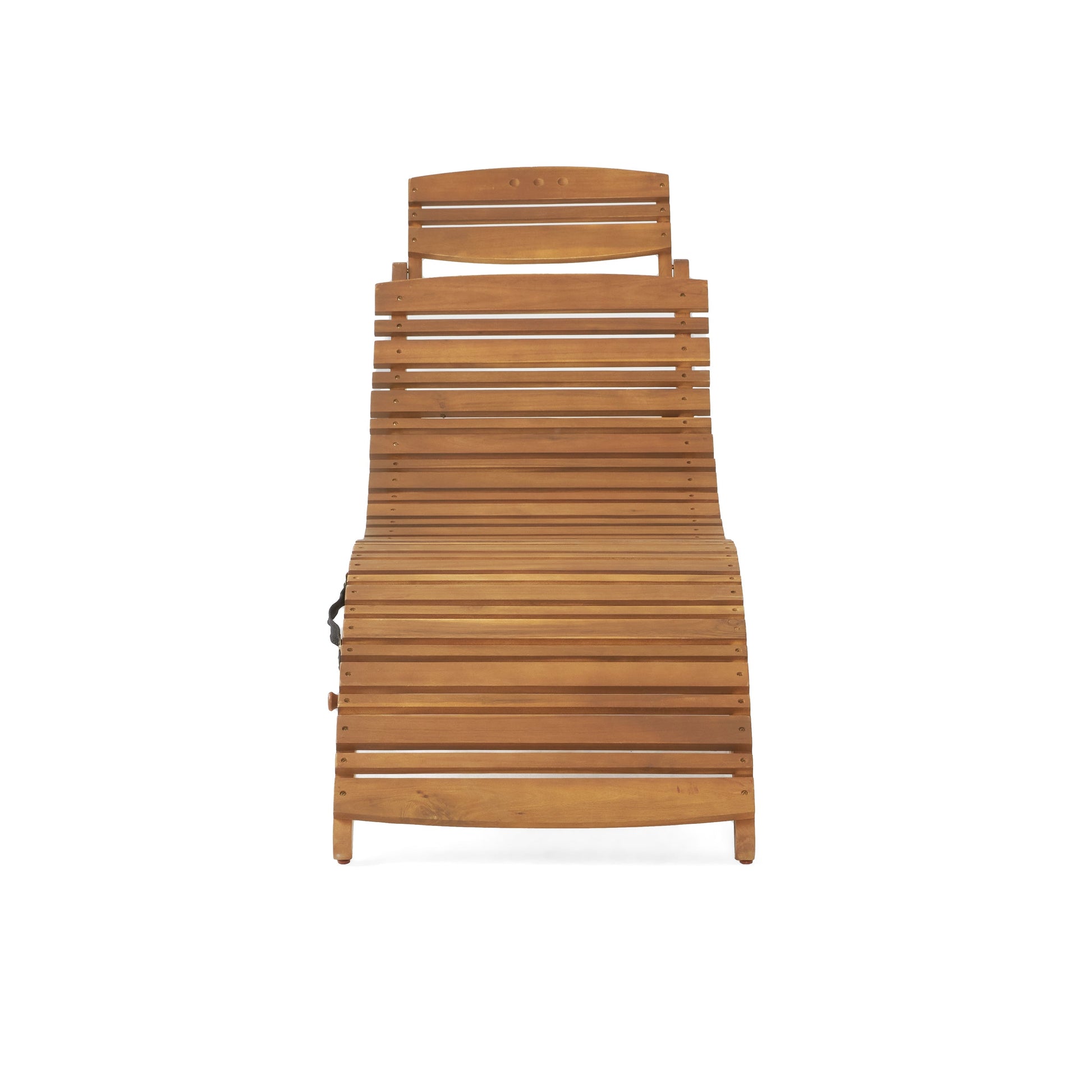 LAHAINA WOOD FOLDABLE CHAISE LOUNGE - Korvel