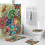 Bohemian Style 3D Digital Printing Polyester Waterproof and Mold Proof Shower Curtain Bathroom Shower Curtain - Korvel