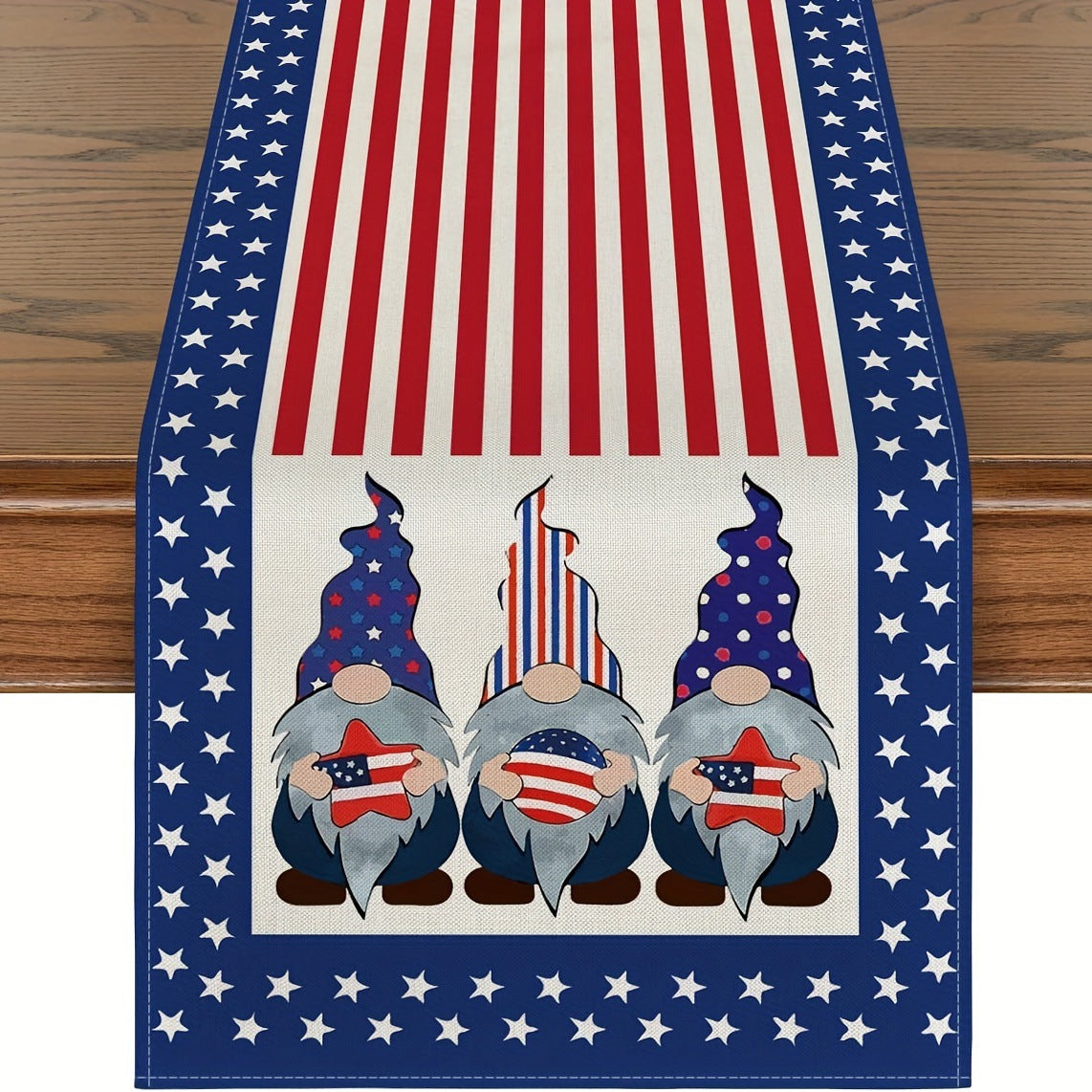 Rudolf Christmas Table Flag - Festive Home Decoration