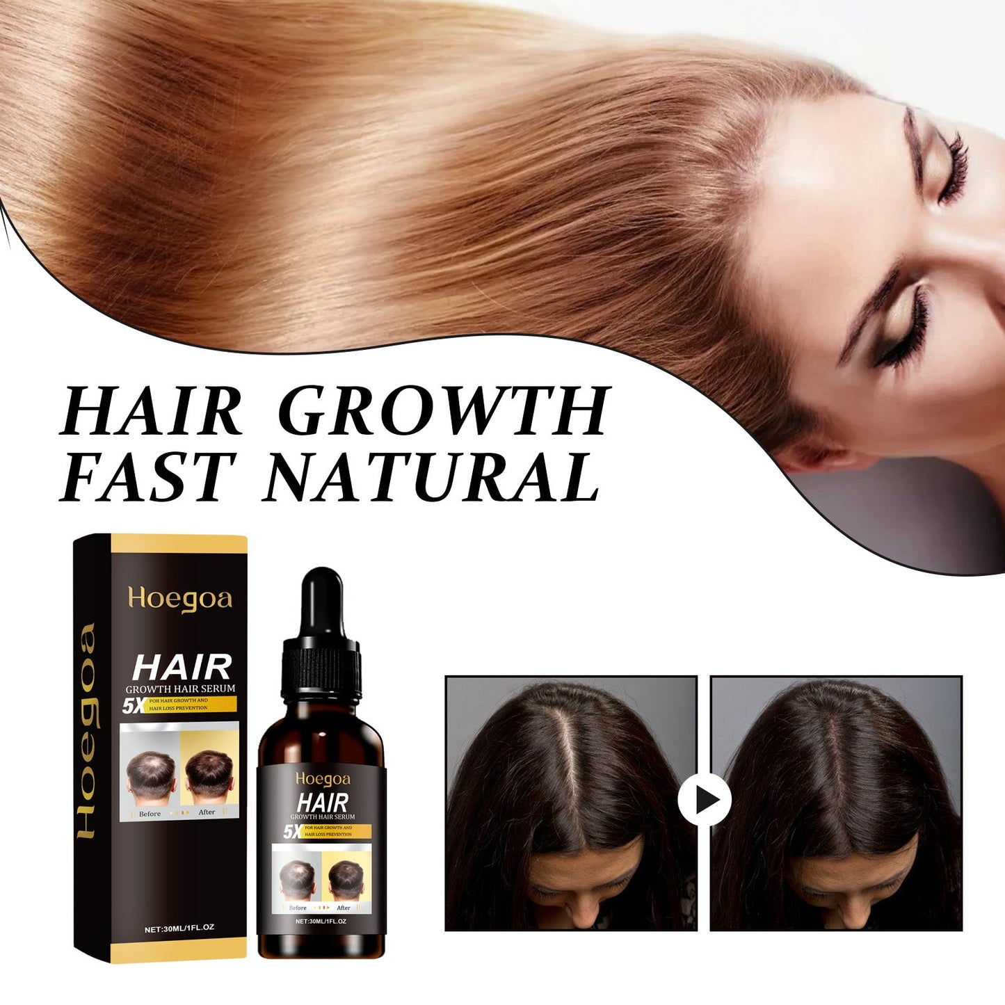 Esencia de Jengibre Premium para el Cabello