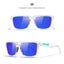 Classic polarized sunglasses for men and women ultra light driving glasses colorful real film sunglasses - Korvel