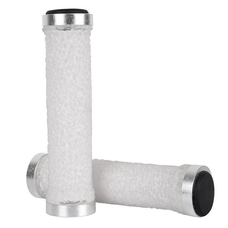Bicycle Grip Bilateral Locking Grip Mountain Bike Silicone Crystal Grip Bicycle Accessories - Korvel