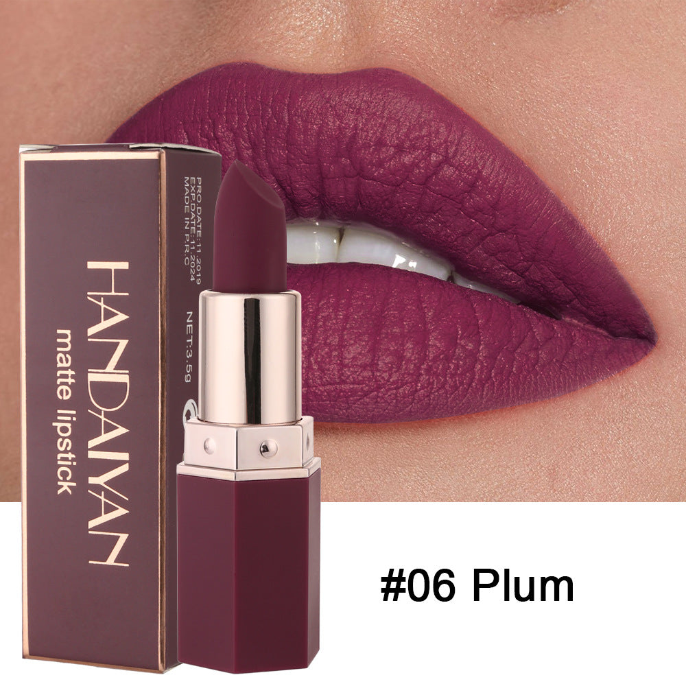 HANDAIYAN Matte Long Lasting Lipstick Lipstick Long Lasting Makeup Multi Color Lipsticks Look Good And Show Temperament - Korvel