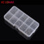 LEO 600PCS High Carbon Steel Fishing Hooks - Sharp Barbed Circle