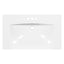 30" Single Bathroom Basin Sink, Vanity Top Only, 3-Faucet Holes, Resin - Korvel