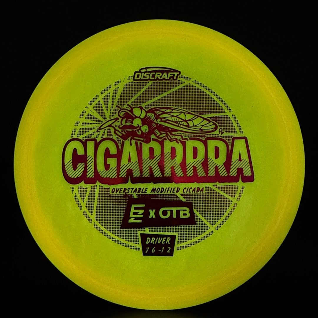 Colorshift Glo ESP Cigarra - Disque de Disc Golf Premium