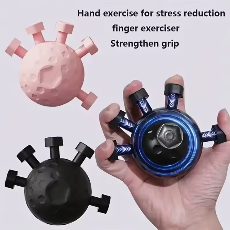 Finger strength device hand exercise decompression Finger pressing ball grip ball decompression wrist grip - Korvel