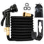 100 - ft Expandable Garden Hose with Nozzle. Light, Durable & Kink - Free for Car Wash & Outdoor Watering - Korvel