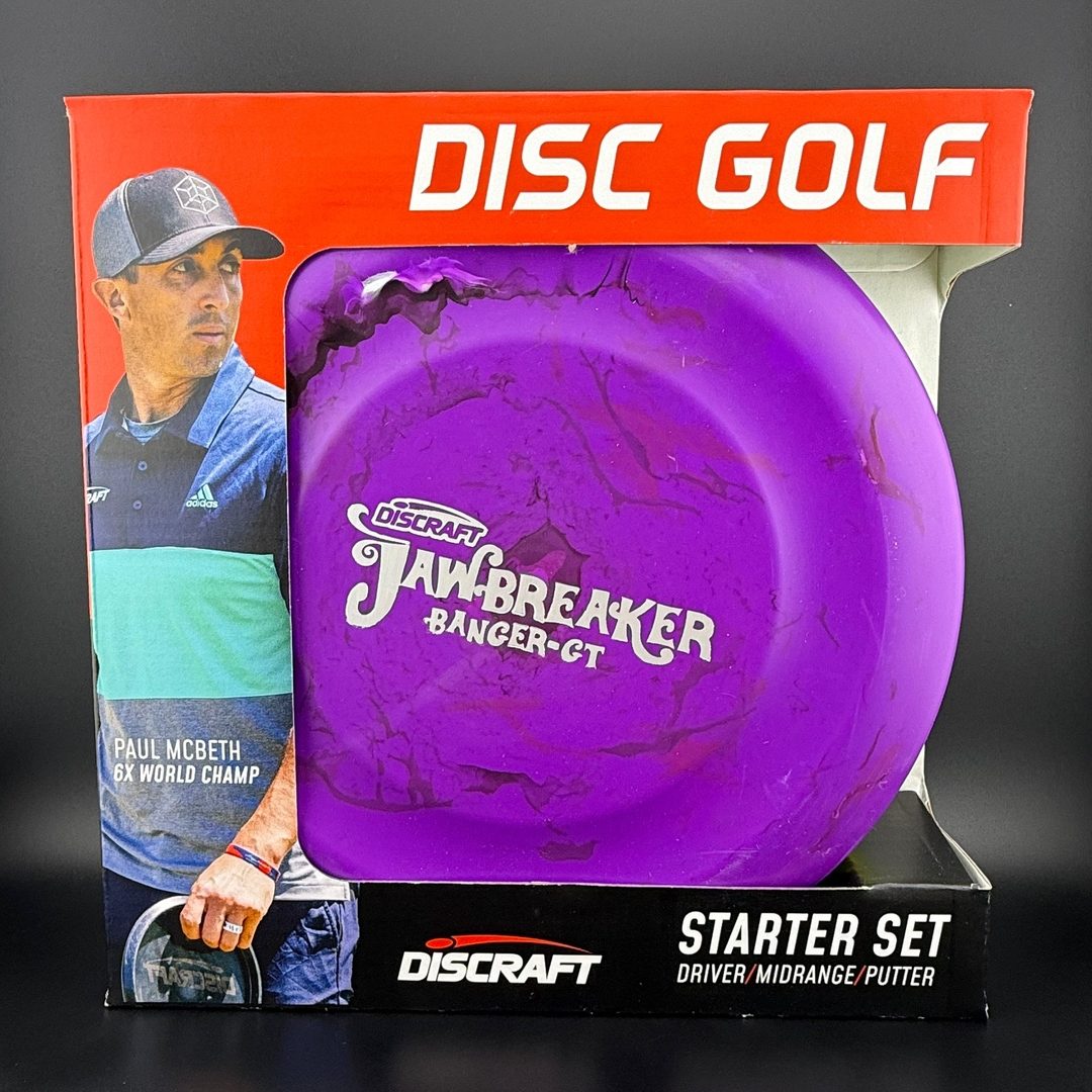 Disc Golf Starter Set - 3 Essential Discs