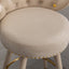 Conjunto de 2 taburetes de bar a altura de mostrador COOLMORE - Beige