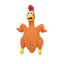 Pet Dog Toy Squeaky Chicken Latex Chew-Resistant for Large and Medium Dogs Boredom Relief Sound-Making Toy for Puppies - Korvel