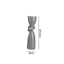 Creative Irregular Resin Candle Holder Living Room Desktop Black White Stripe Candle Holder Decoration Home Candle Container - Korvel