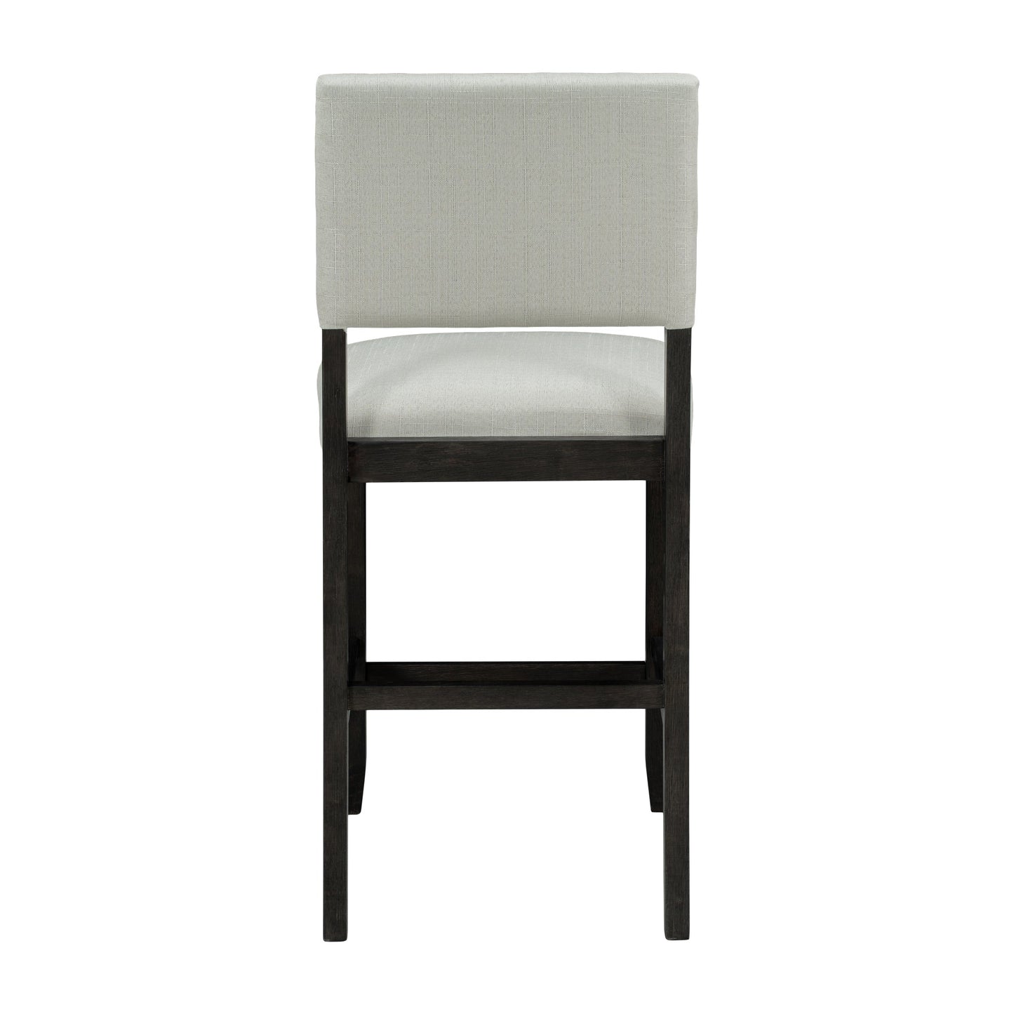 Conjunto de Comedor de Altura de Mostrador TREXM de 5 Piezas en Espresso y Beige