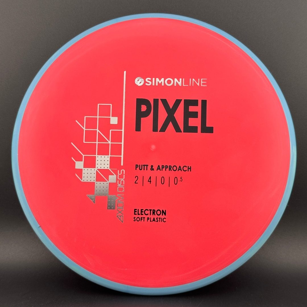Soft Electron Pixel - Simon Line Disc Golf Putter