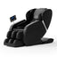 Full body deep tissue massage chair, foot massage, 8 fixed massage rollers, touch screen suitable for 5.1-5.75 feet high (black) - Korvel