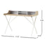 Elegant White Computer Desk for Modern Offices