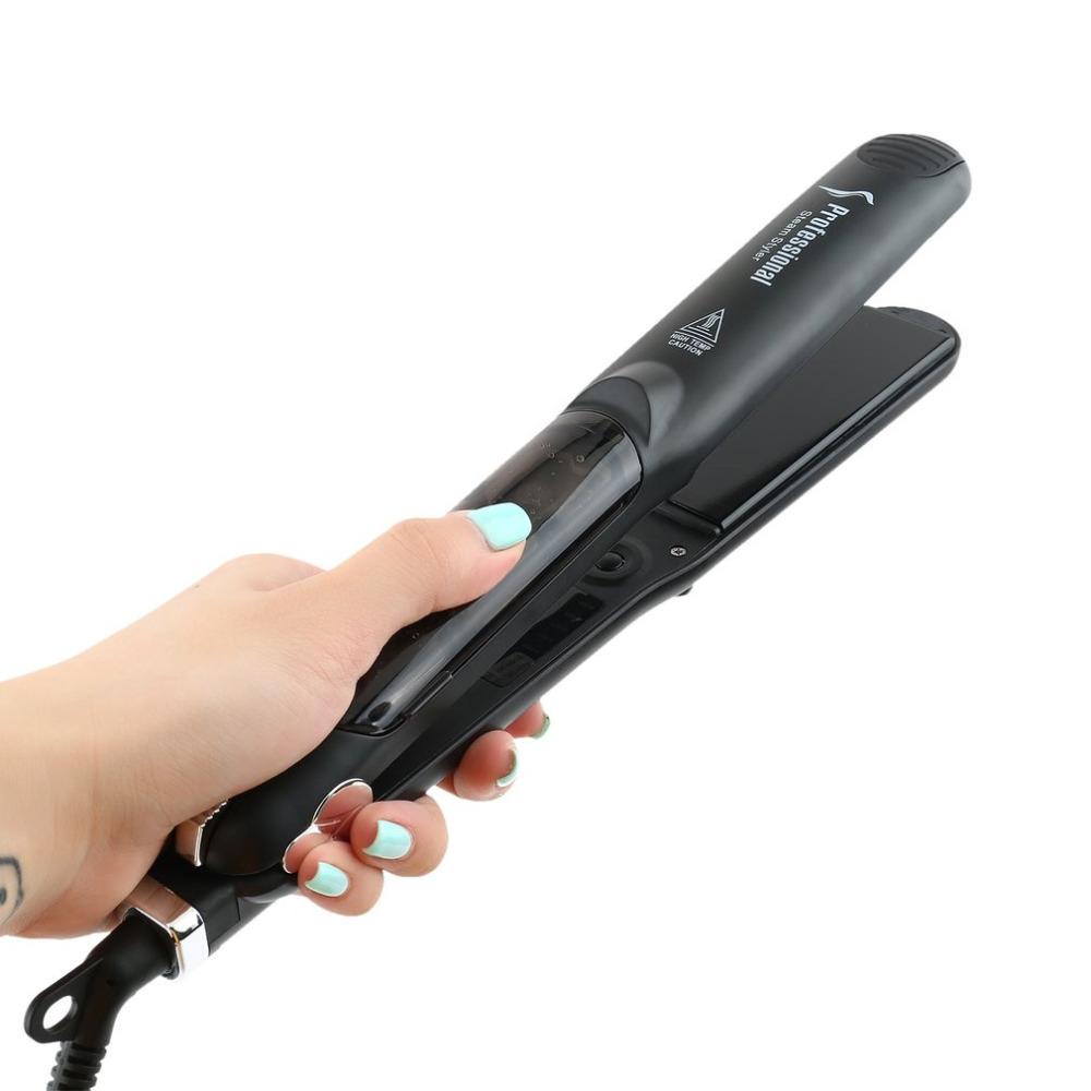 450F ceramic steam straightener porcelain steam rapid heating - Korvel