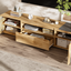 70 inch modern TV stand with 3 cabinets and drawers, entertainment center can accommodate TVs under 80 inches - Korvel