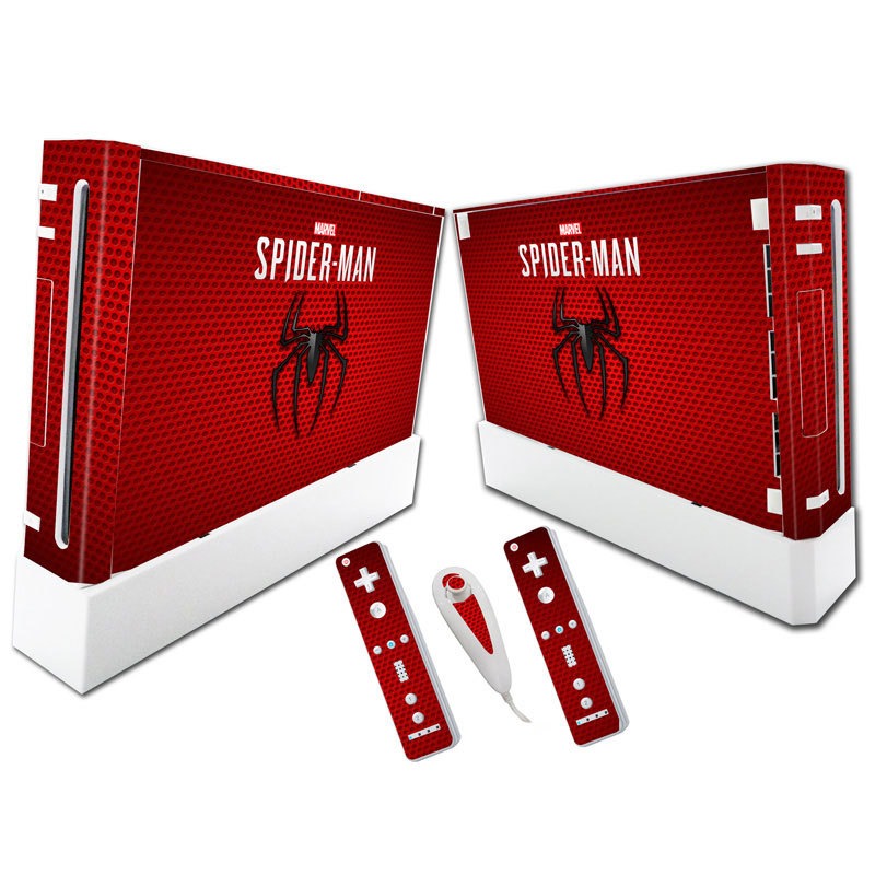Peau de Console Wii Spider-Man Fortress Night - Styles Multiples