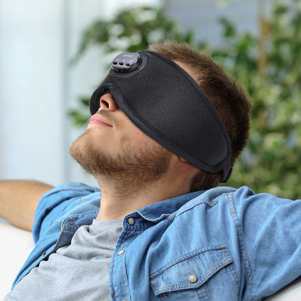 Masque de sommeil 3D Bluetooth avec bruit blanc - Expérience de sommeil premium