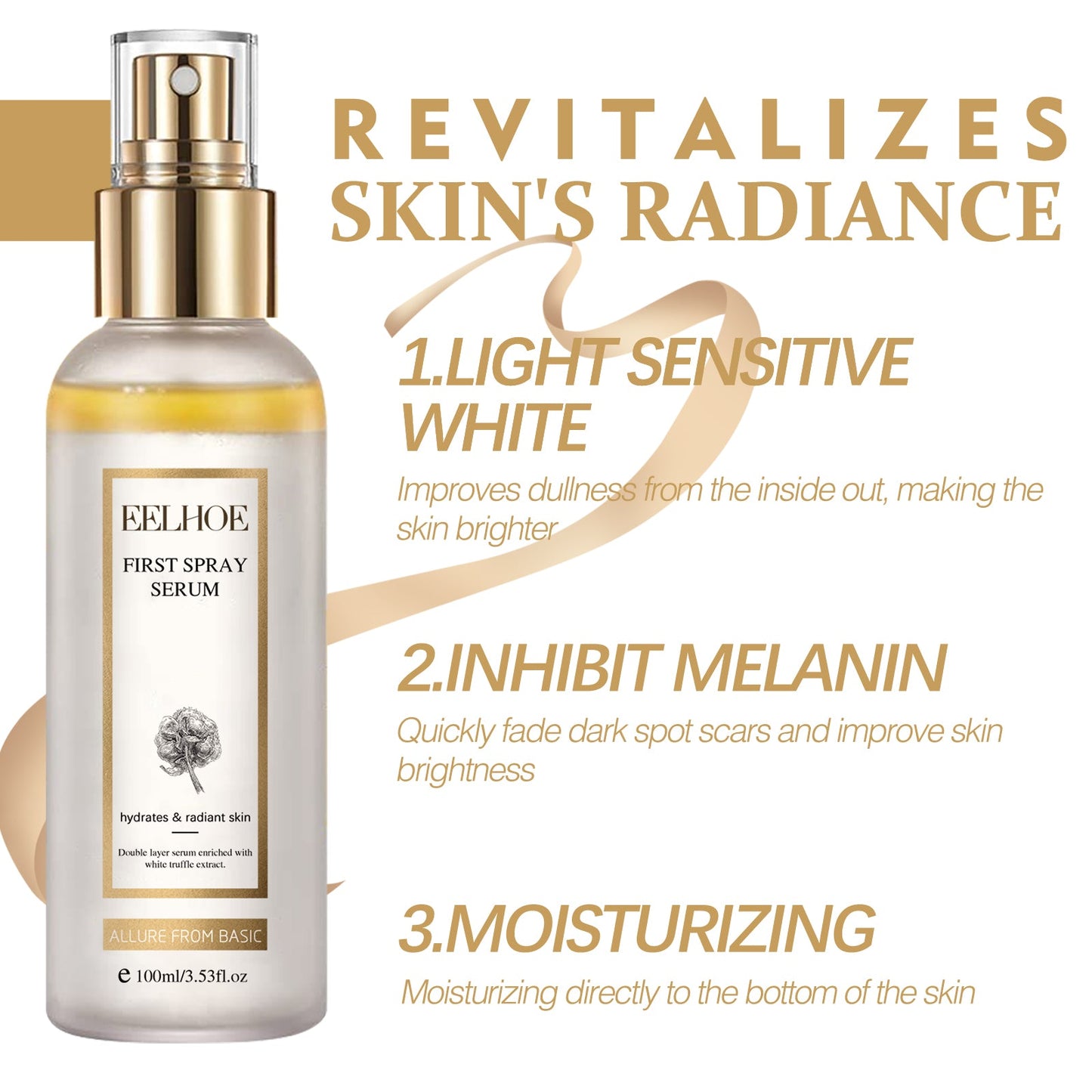 White Truffle Moisturizing Spray - Brightening Essence