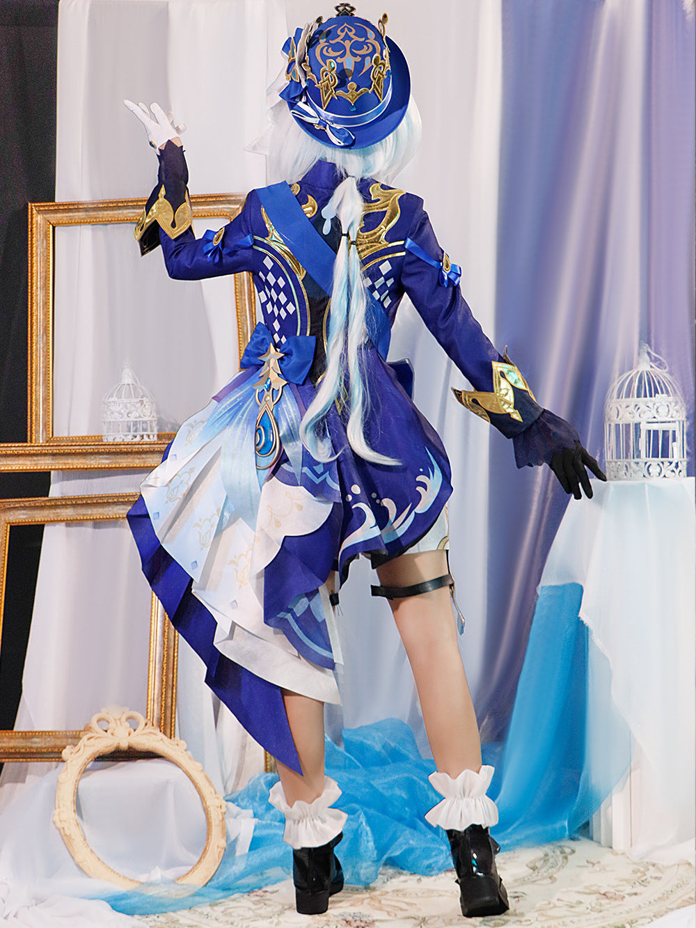 Original Divine Water Talisman Nina Cost Feng Danxin Role Playing Anime Costume Women's Shoes - Korvel