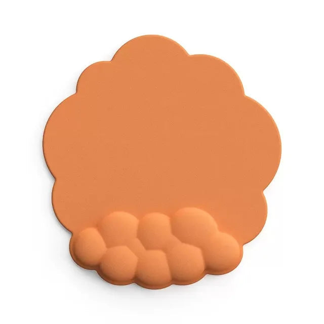 Mouse pad with wrist rest keyboard cloud anti-slip memory foam desktop office gamer mouse wrist rest - Korvel