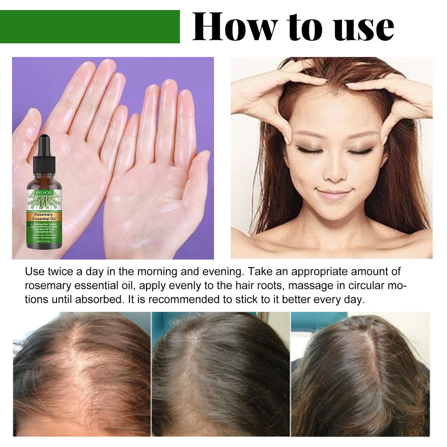 Rosemary Essential Oil for Gentle Scalp Care and Soft Shine