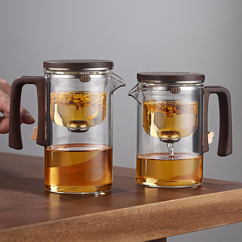 Xiaoman Elegant Magnetic Suction Glass Teapot