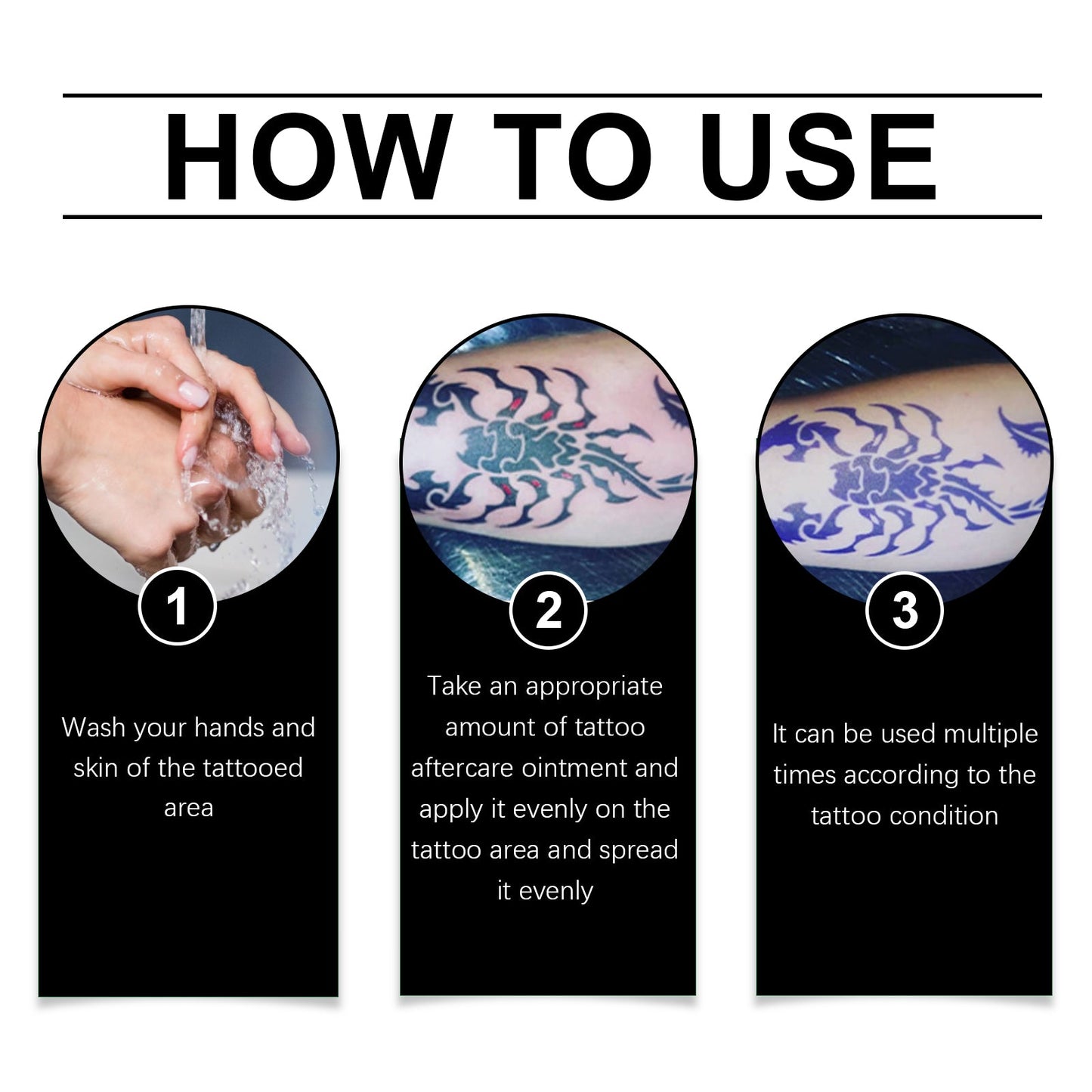 Tattoo Care Cream Gently Cleanses Skin Tattoo And Moisturizes Body Skin Tattoo Care Cream - Korvel