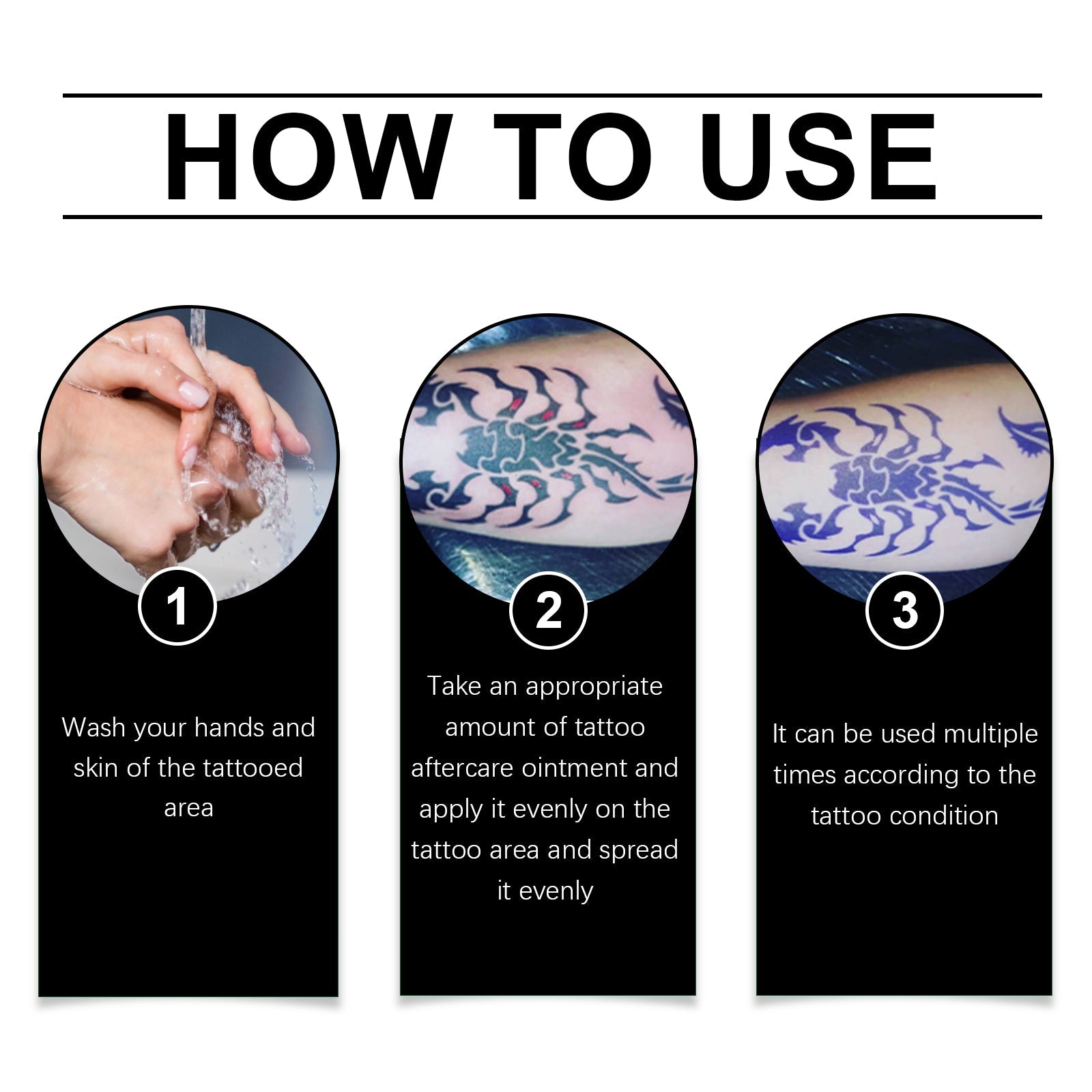 Tattoo Care Cream Gently Cleanses Skin Tattoo And Moisturizes Body Skin Tattoo Care Cream - Korvel