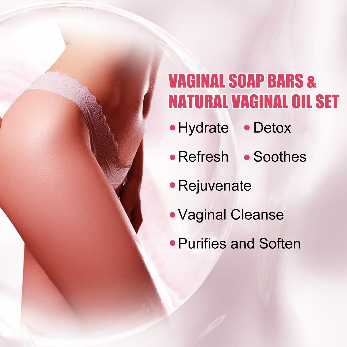 Women's Cleansing Treatment Essence Body Skin Cleansing Mild Bath Soap Treatment Essence - Korvel