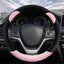 Funda de Volante de Coche de Cartoon de Felpa - Cómoda y Transpirable