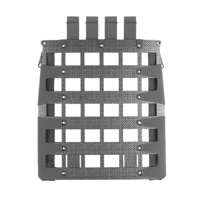 Lightweight MOLLE Back Panel for Tactical Vests