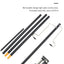 Portable Aluminum Alloy Camping Lamp Holder with Storage Bag