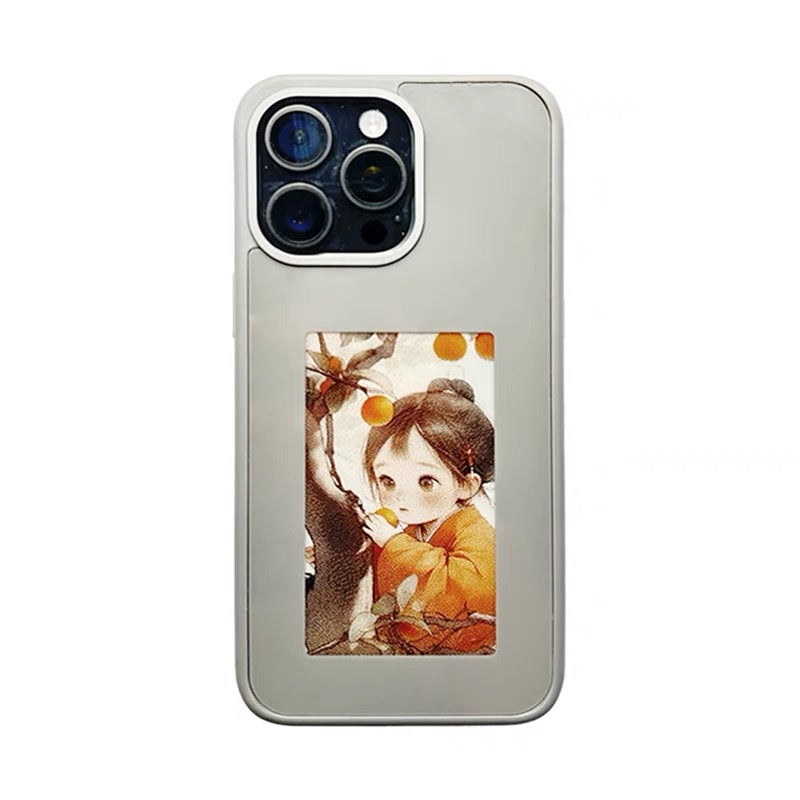 Funda para teléfono con proyección de pantalla personalizable para iPhone